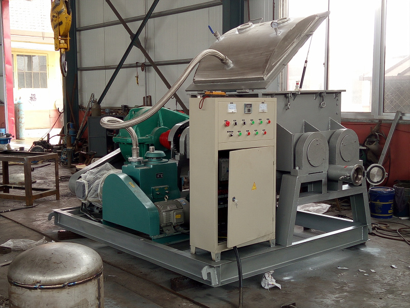 500L真空螺桿擠出捏合機